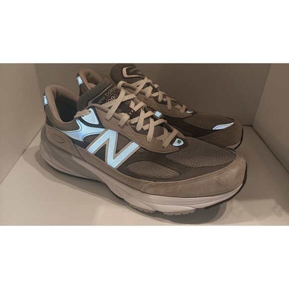NEW BALANCE 990v6 990 M990GL6 MIUSA CASTLEROCK GREY WHITE BLACK SILVER  SIZE 13. main image 6